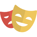 Drama masks icon